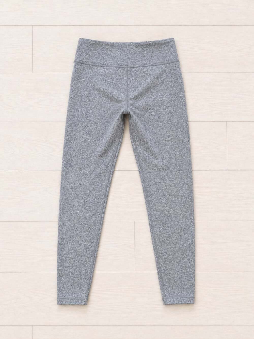 Ivivva by Lululemon Girls Gray Patterned Activewear Leggings Sz 10